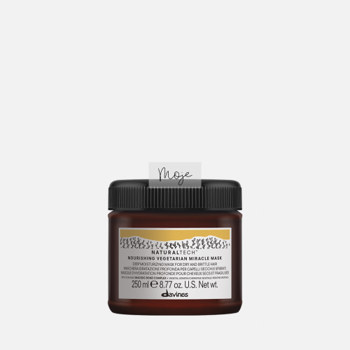 Davines NATURALTECH Nourishing vegetarian miracle mask 250 ml - vyživující maska pro husté a pórovité vlasy