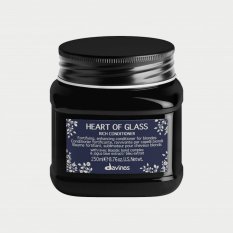 Davines HEART of GLASS Rich conditioner 250 ml - Pečující a obohacující kondicionér pro blond vlasy