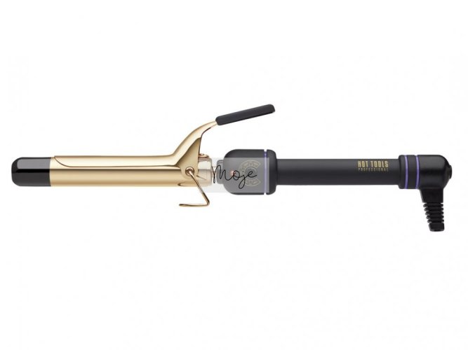 Kulma na vlasy Hot Tools 24K Gold Salon Curling Iron - 19 mm