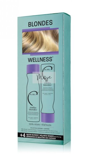 MALIBU BLONDES ENHANCING WELLNESS - Sada vlasové péče pro blond vlasy