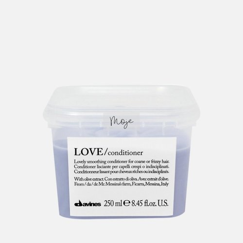 Davines Essential Haircare LOVE SMOOTH conditioner 250ml - Kondicionér pro nepoddajné a krepaté vlasy