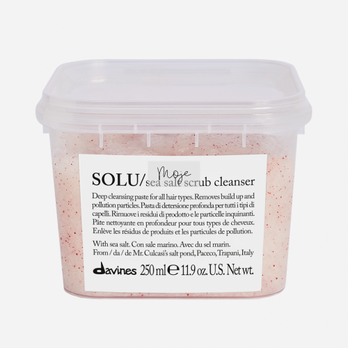 Davines Essential Haircare SOLU sea salt scrub cleanser 250ml - Čistící peeling s mořskou solí