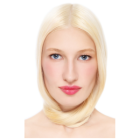 Blond a šedivé vlasy